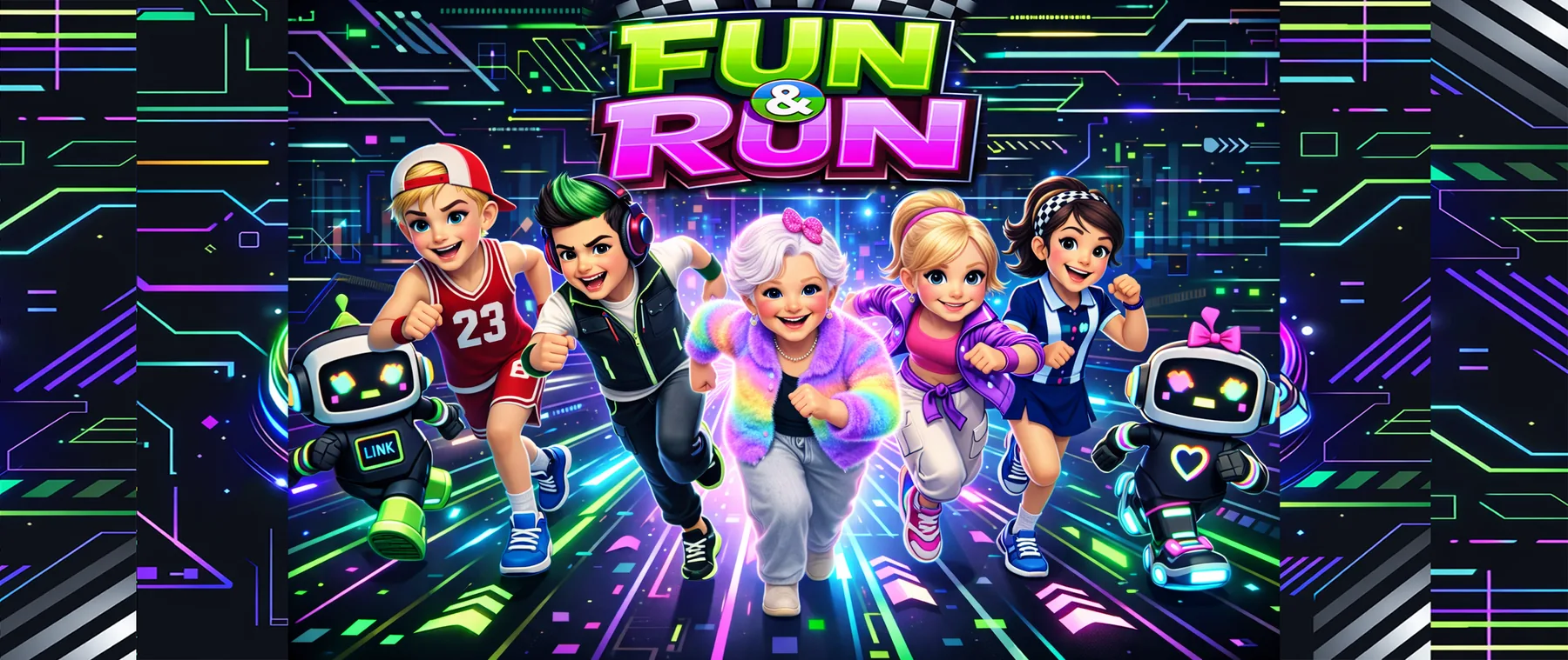 Fun Run game key art