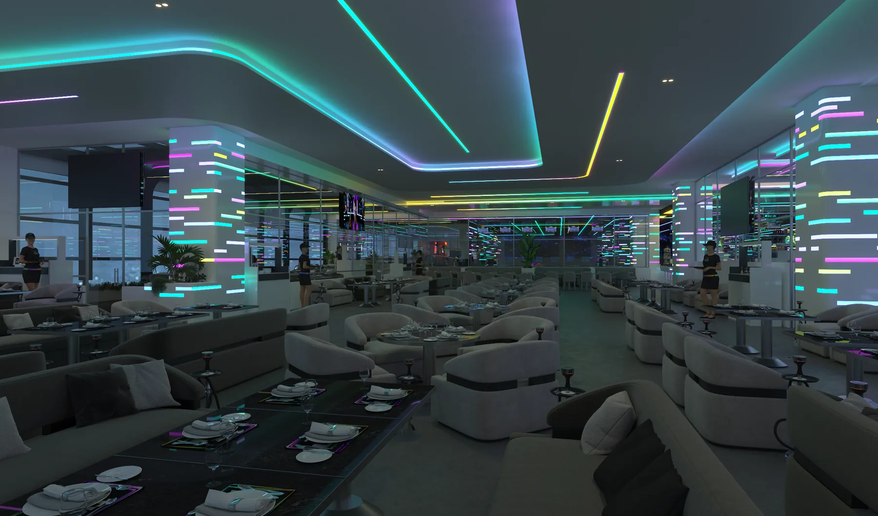 Restaurant and lounge