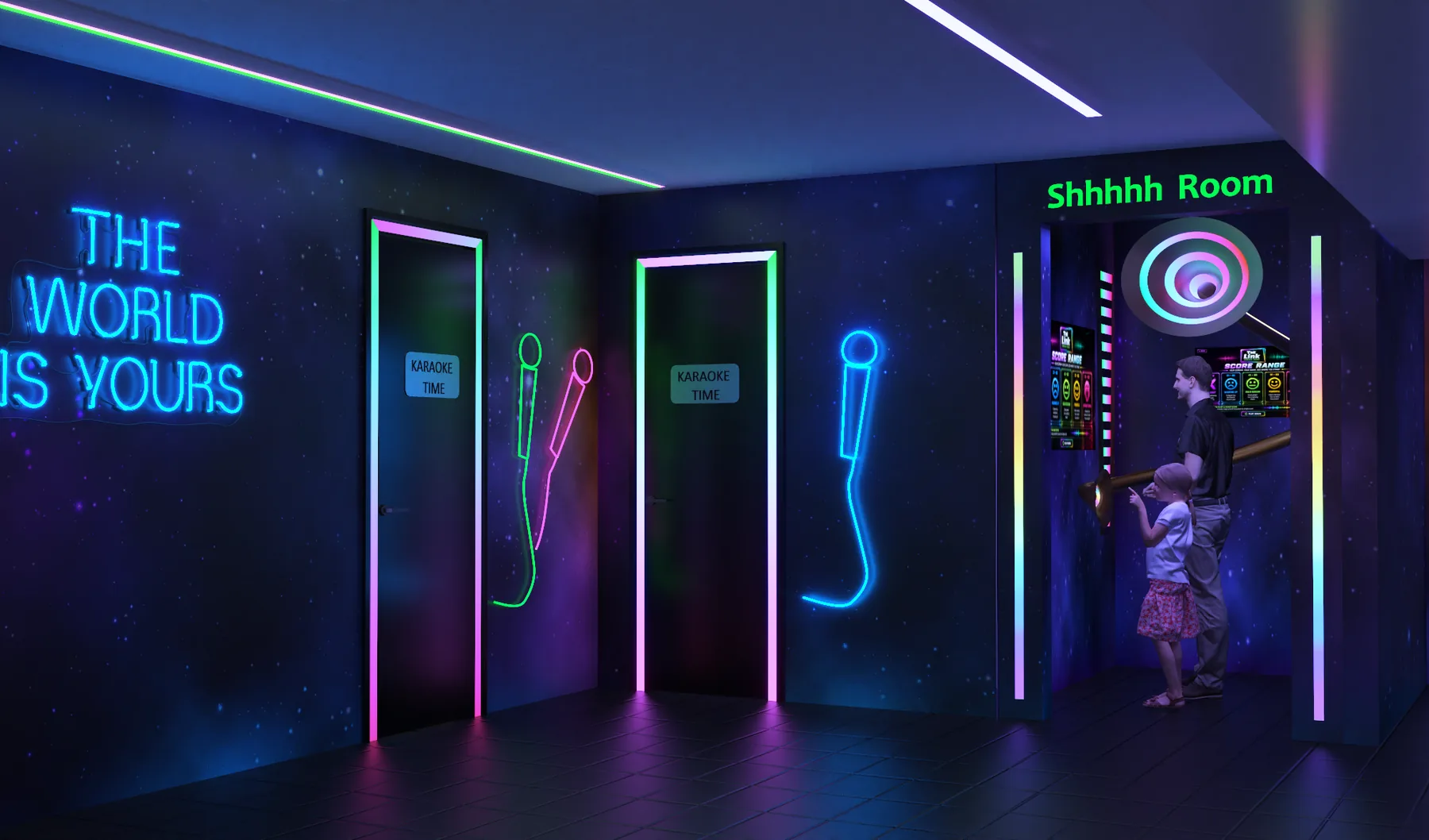 Karaoke rooms