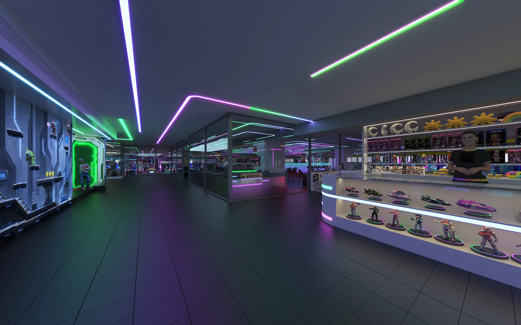 Merchandise corner