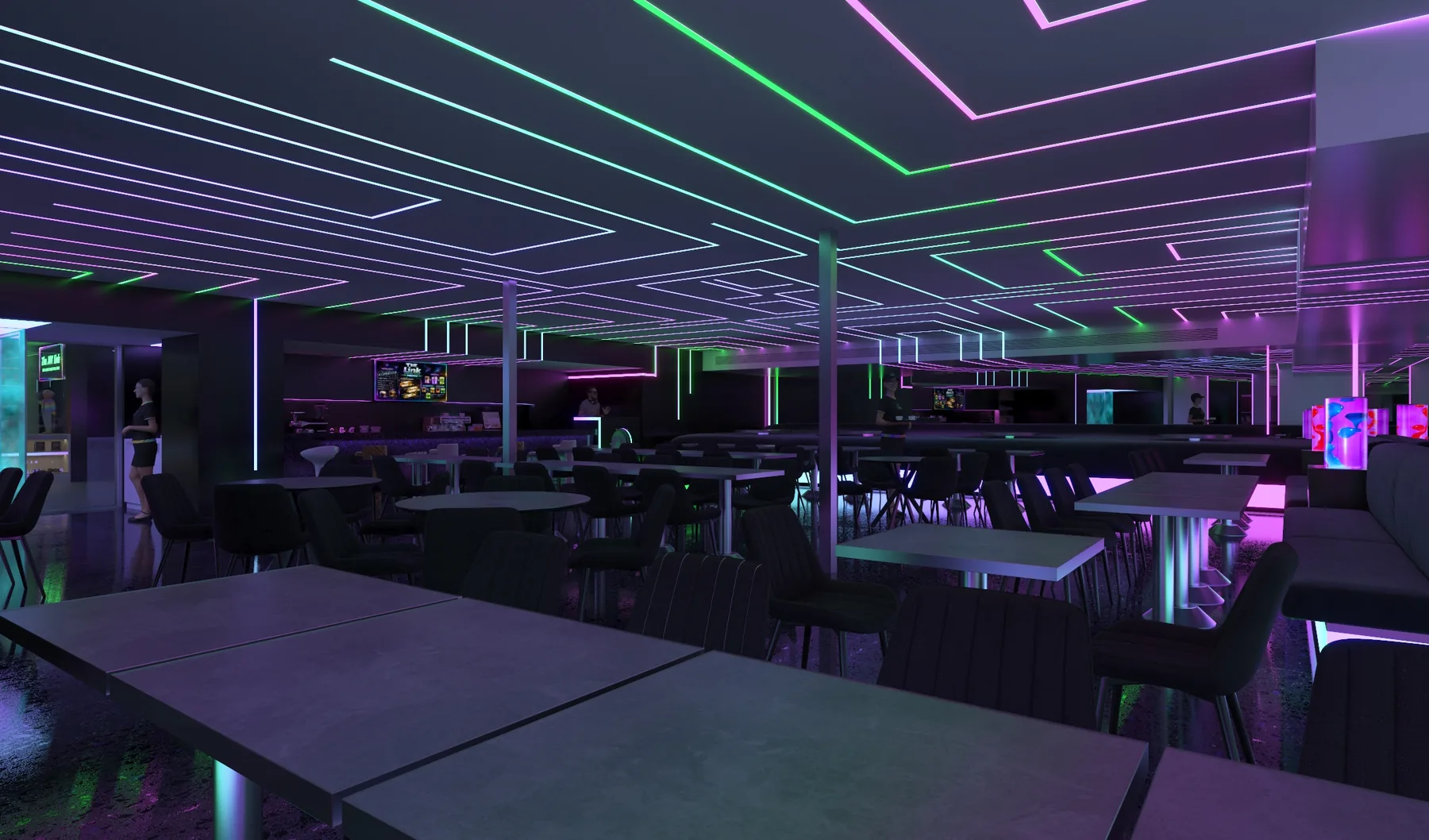 The Node birthday room