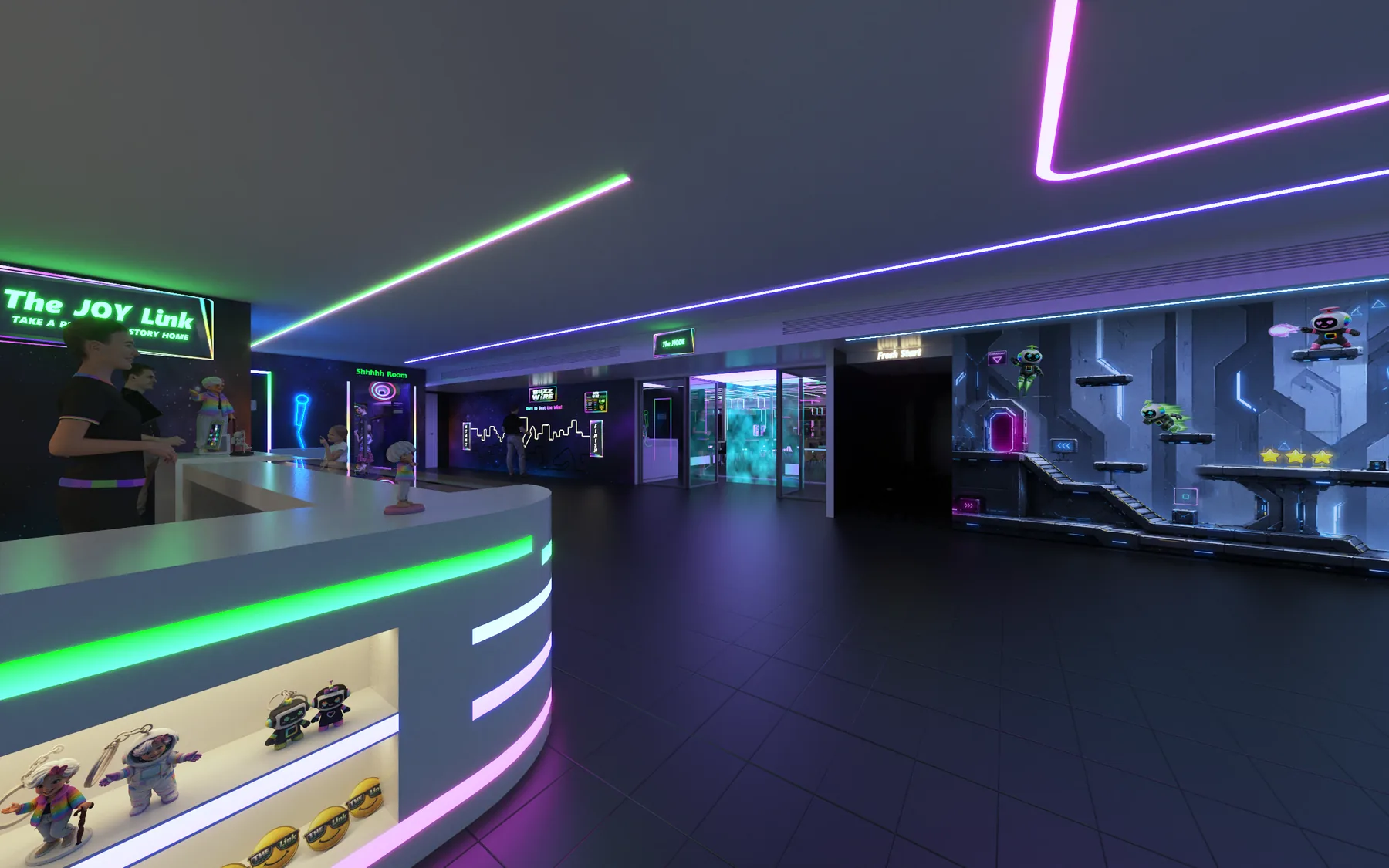 The Node entrance