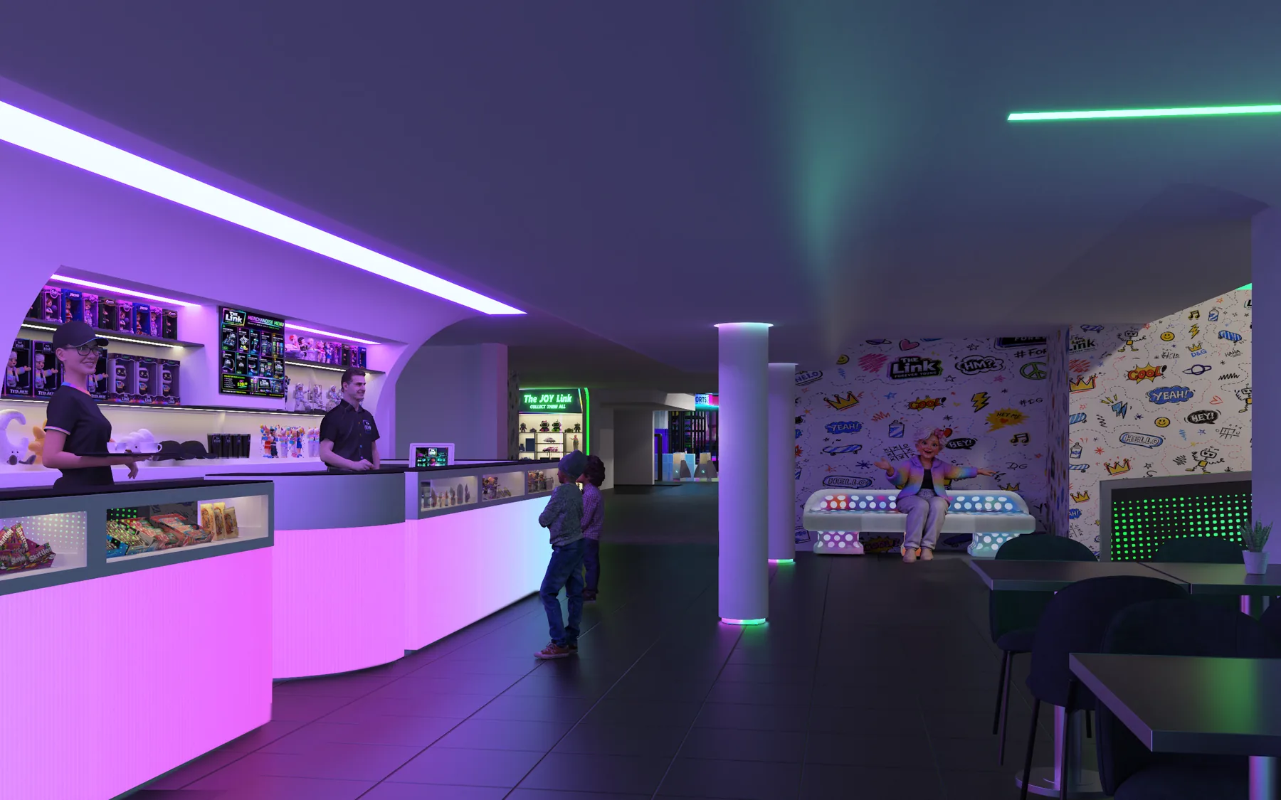 Snacks and beverages