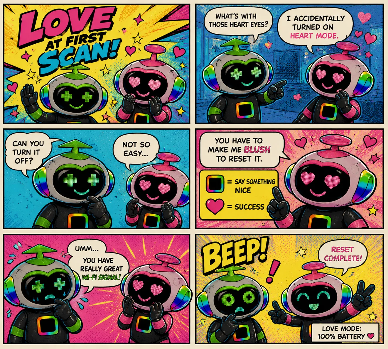 Comic story
