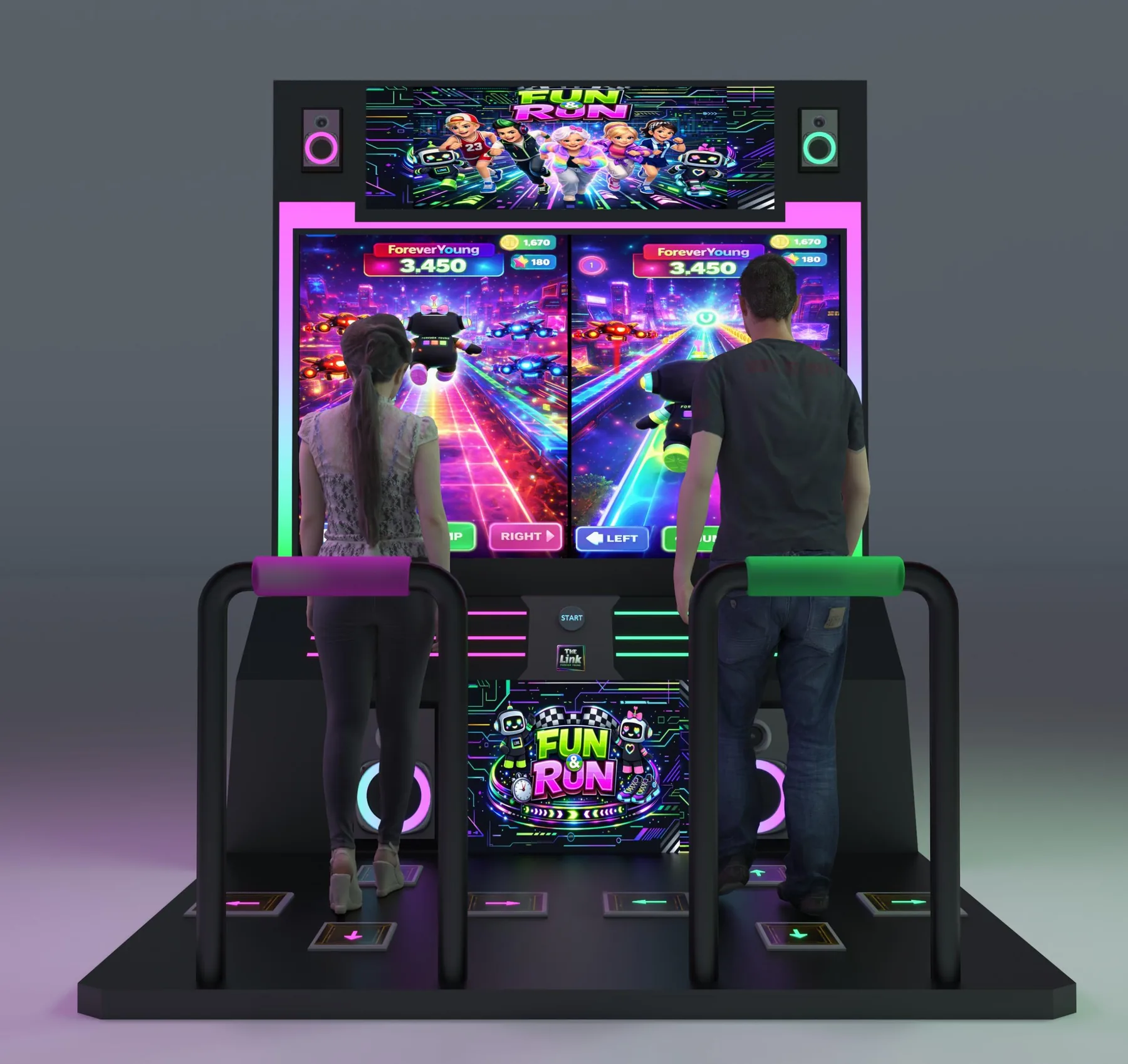 Fun Run arcade machine