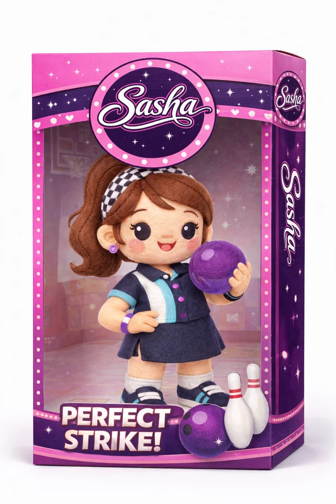 Sasha plushie